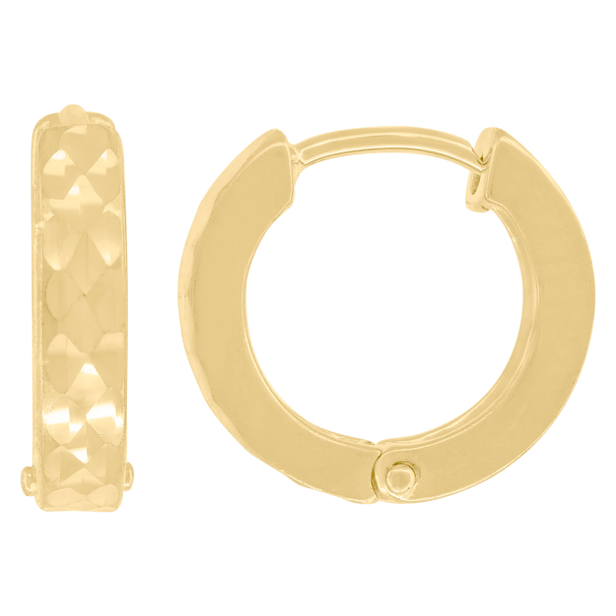 14K Gold Hoop Earrings
