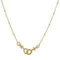 14K Gold Necklace 17.5"