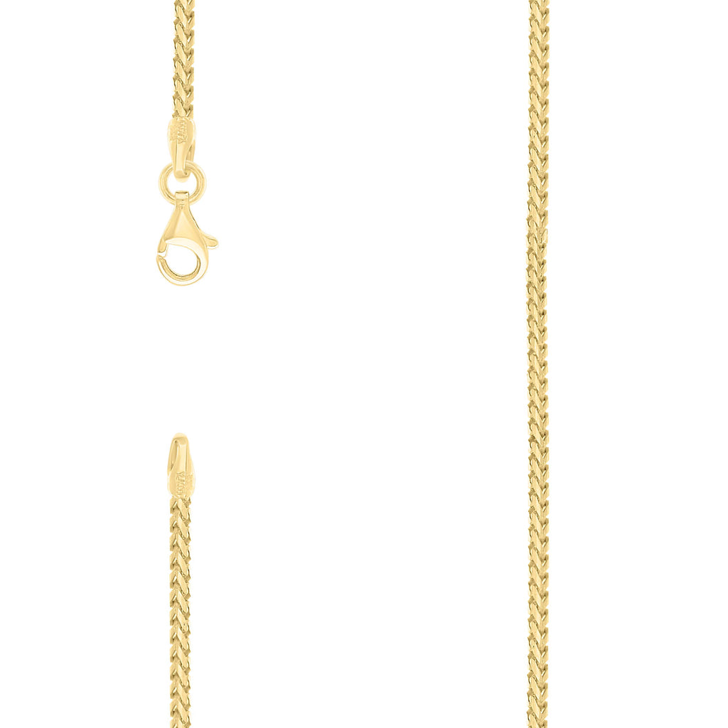 925 Silver Solid Franco Chain 2mm-26