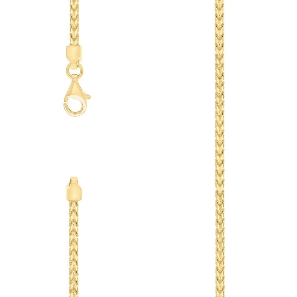925 Silver Solid Franco Chain 3mm-22