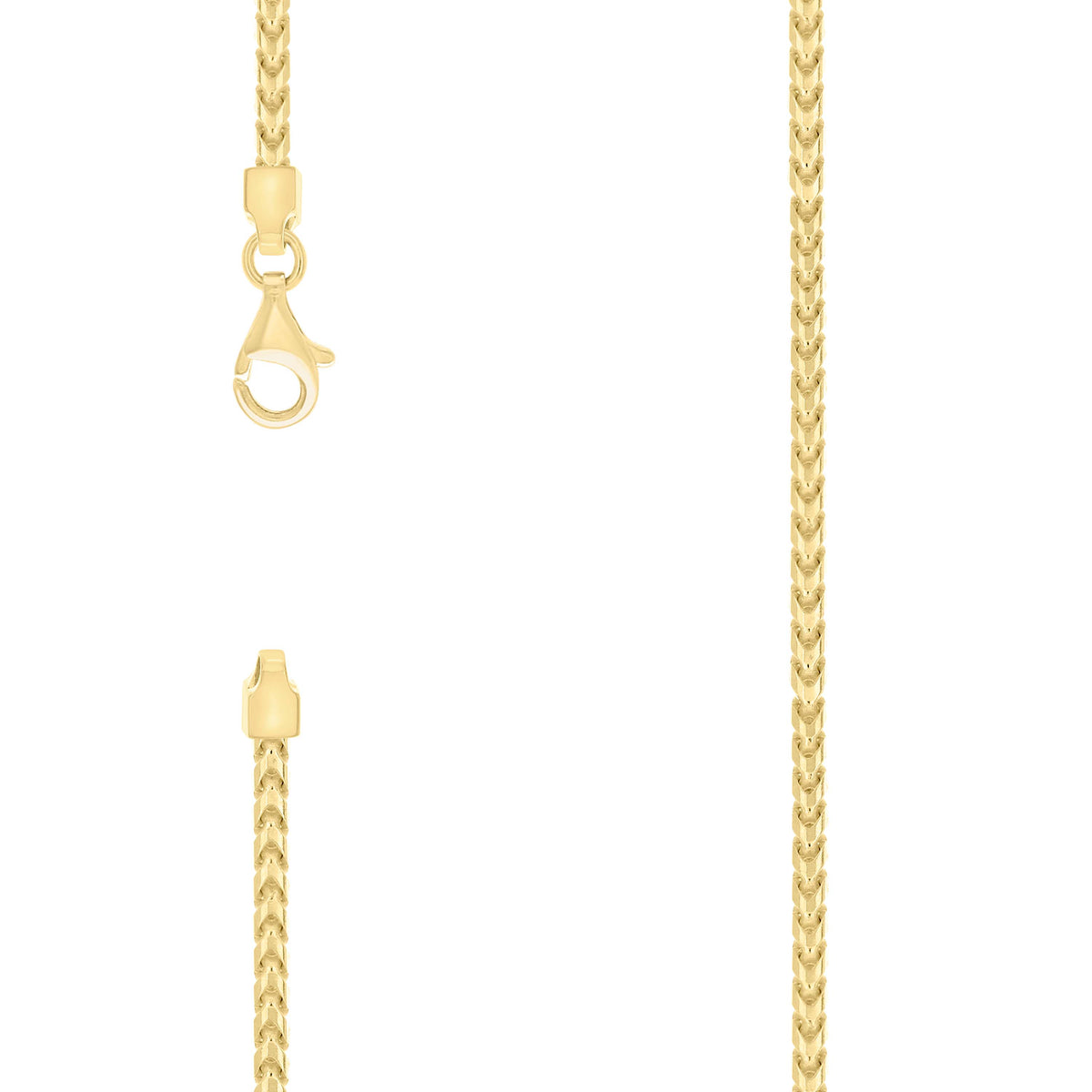 925 Silver Solid Franco Chain 3mm-22