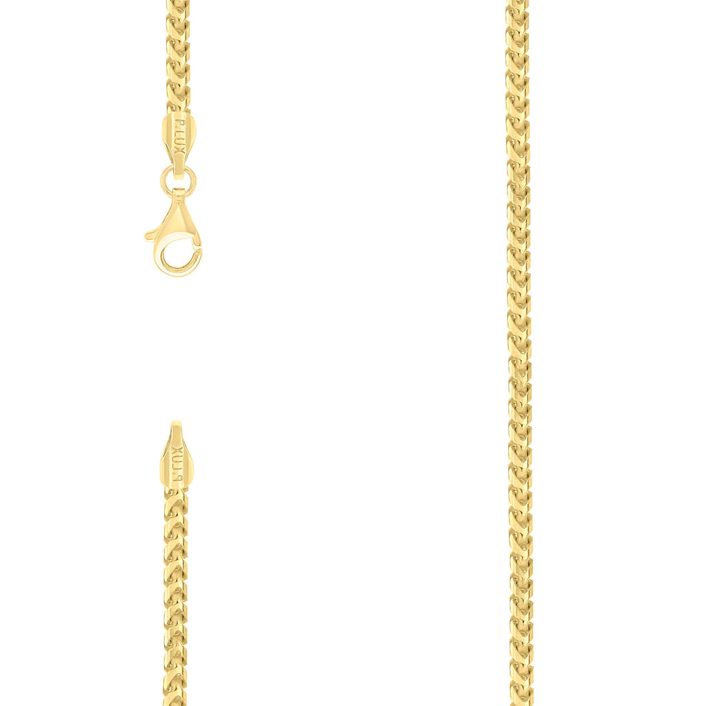 925 Silver Solid Franco Chain 2.5mm-18
