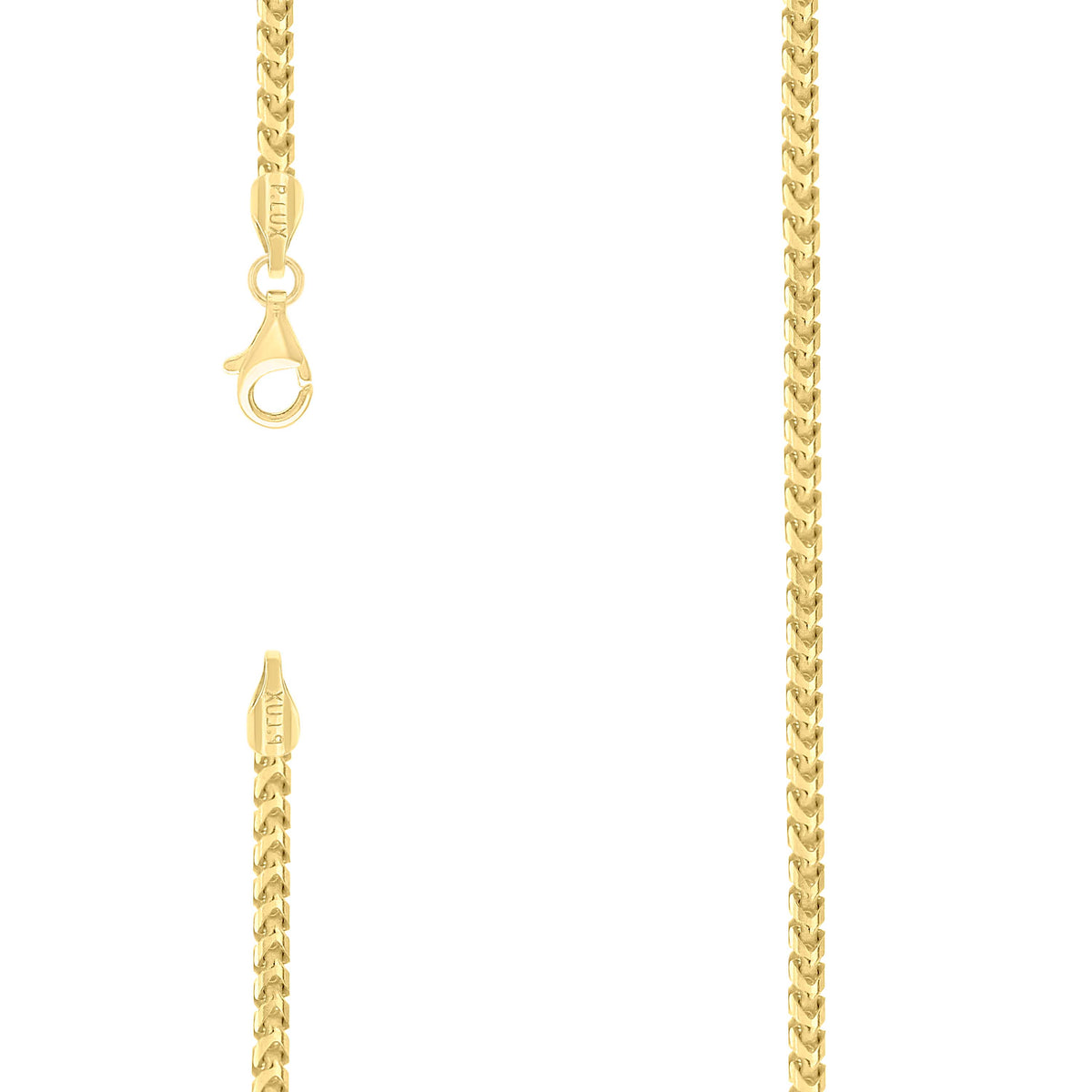 925 Silver Solid Franco Chain 2.5mm-18