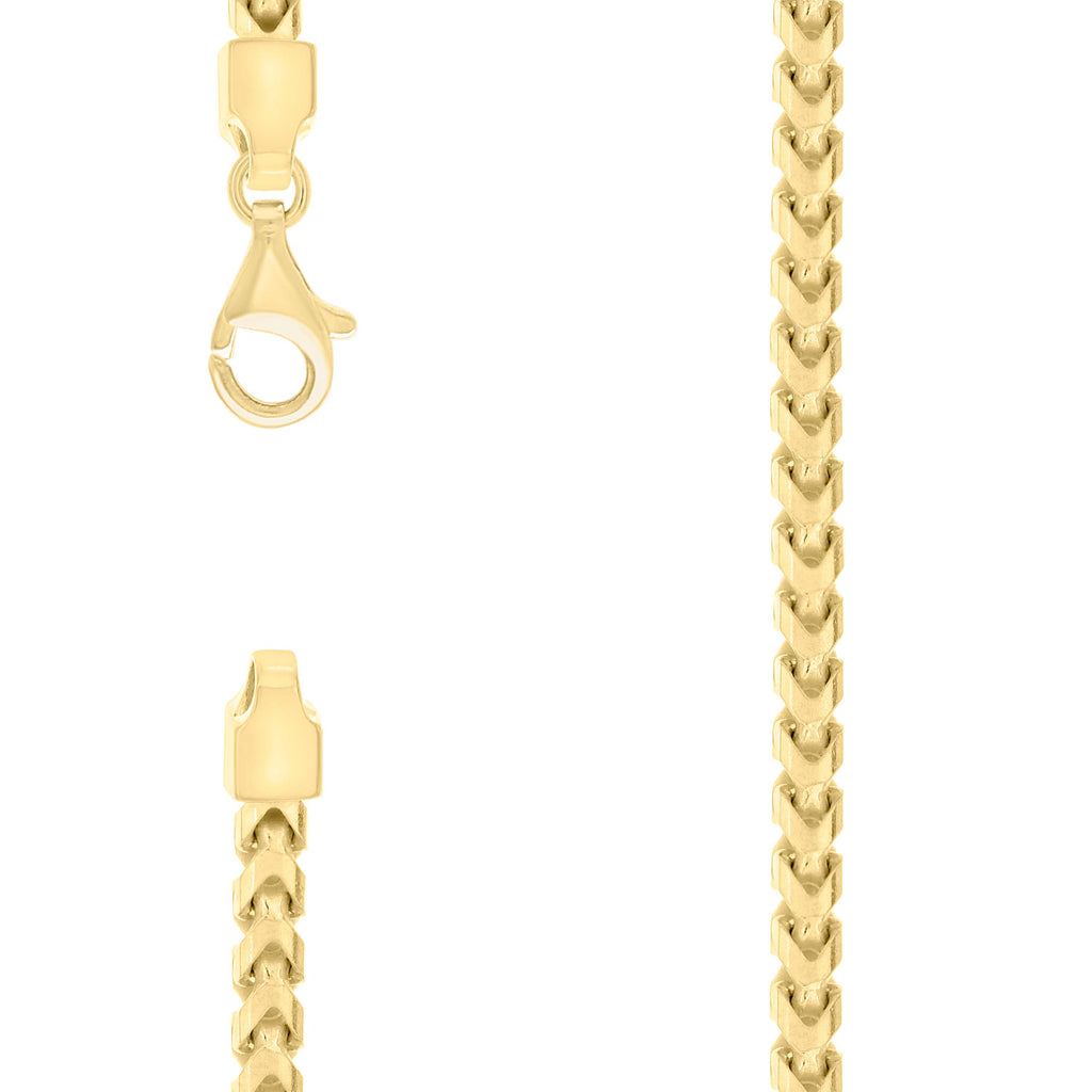 925 Silver Solid Franco Chain 5mm-8