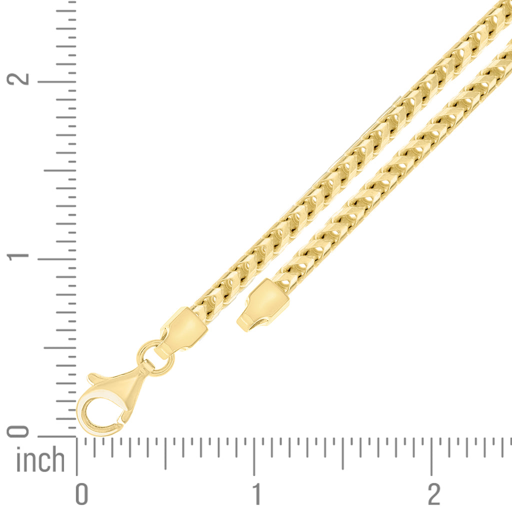 925 Silver Solid Franco Chain 4.2mm-20