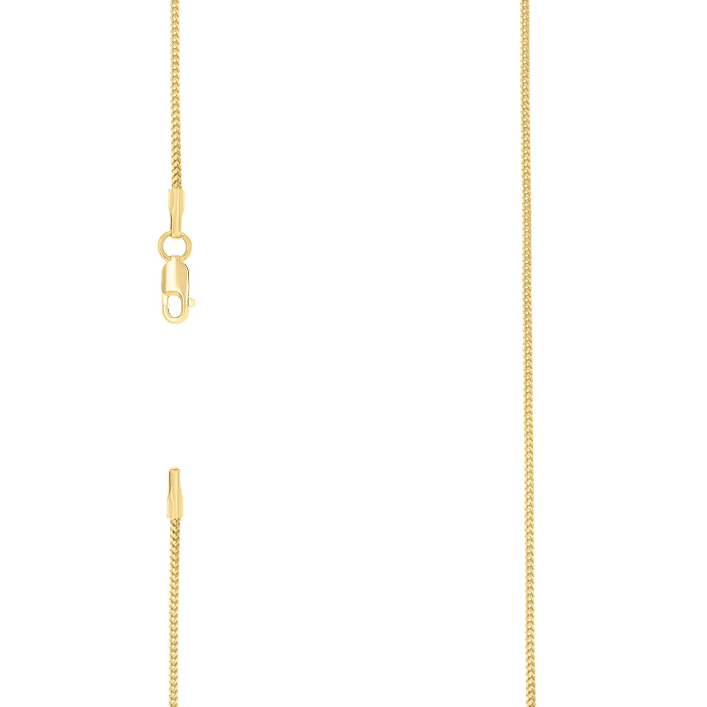 925 Silver Solid Franco Chain 0.5mm-24
