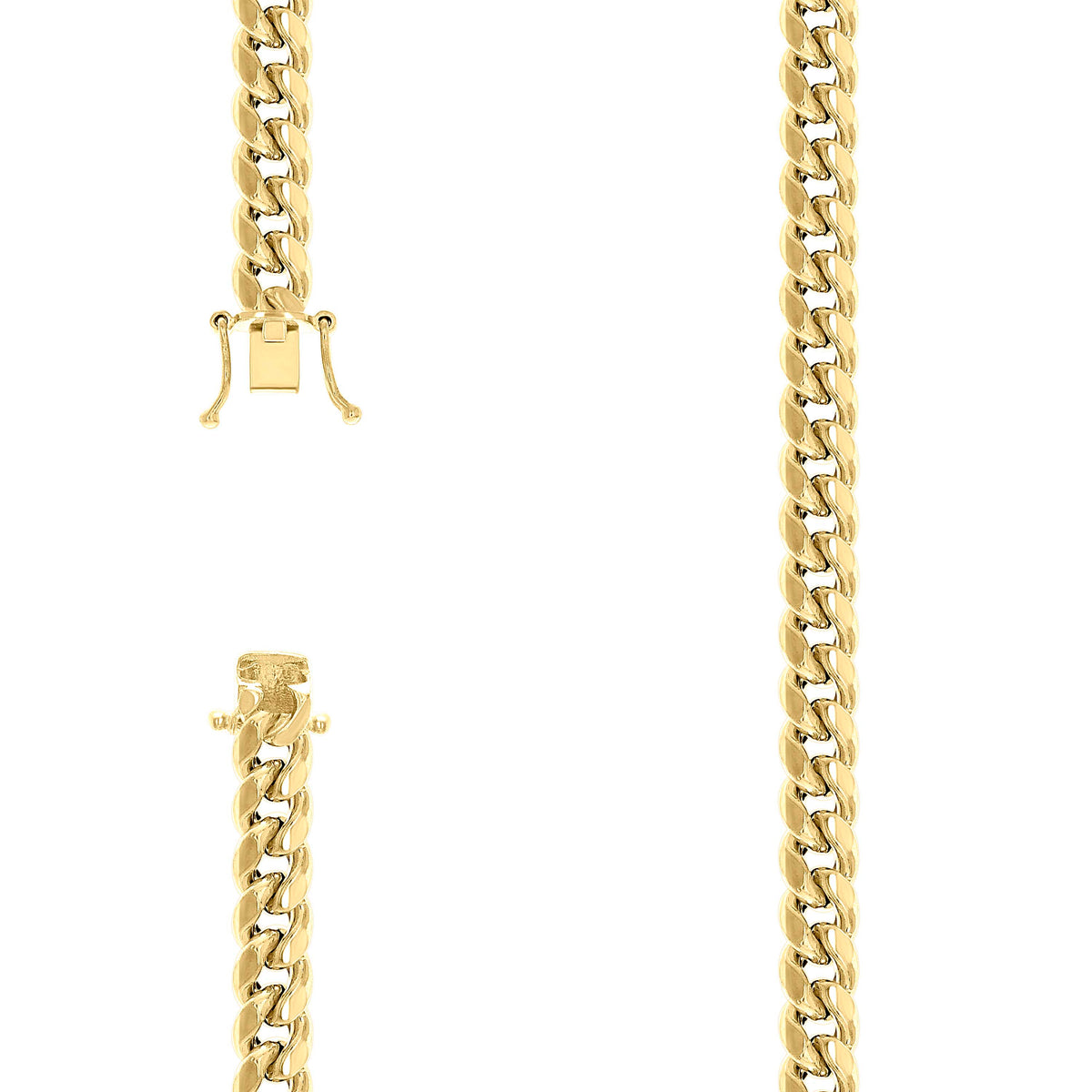 925 Silver Hollow Miami Cuban Chain 9mm-24"
