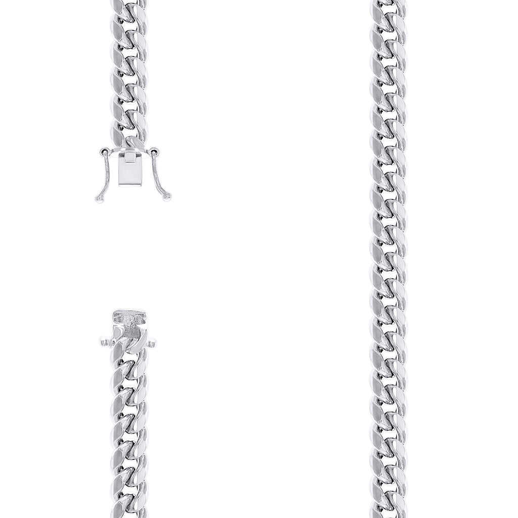 925 Silver Hollow Miami Cuban Chain 9mm-26"