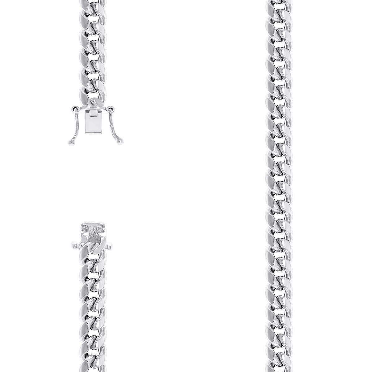 925 Silver Hollow Miami Cuban Chain 9mm-26"
