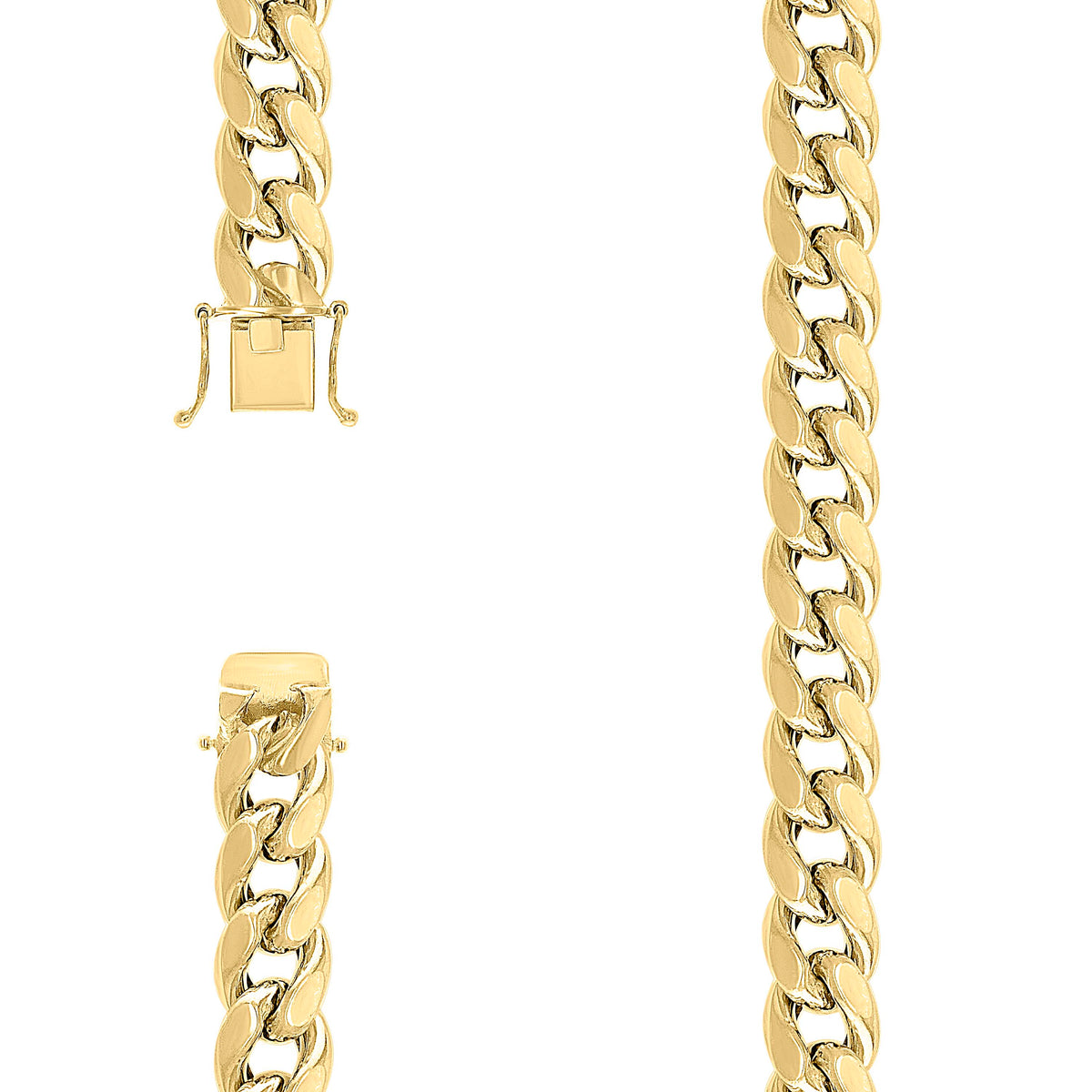 925 Silver Hollow Miami Cuban Chain 12.5mm-22"