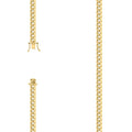 925 Silver Hollow Miami Cuban Chain 5.2mm-20"