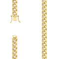 925 Silver Hollow Miami Cuban Chain 11mm-20"