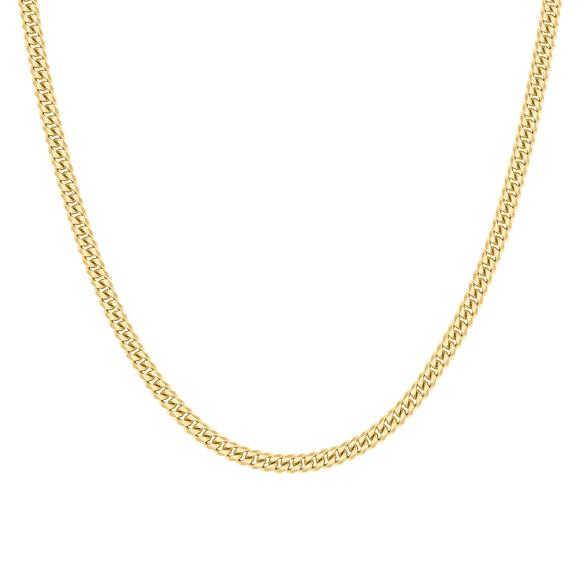 925 Silver Solid Miami Cuban Chain 2.6mm-24"