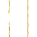 925 Silver Solid Miami Cuban Chain 4.1mm
