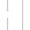 925 Silver Solid Miami Cuban Chain 4.1mm-22"