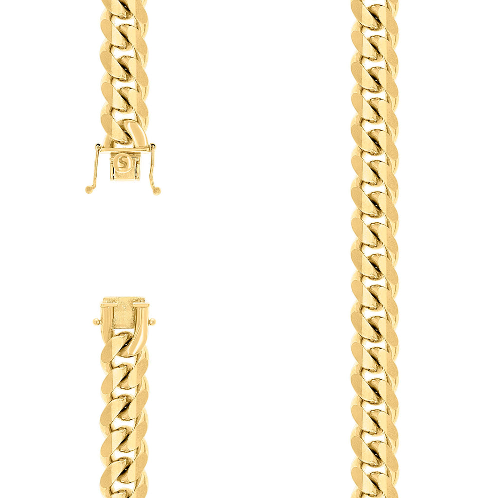 925 Silver Solid Miami Cuban Chain 11.8mm-24"