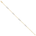 14K Gold Anklet 10"