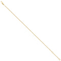 14K Gold Anklet 10"