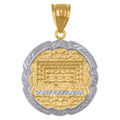 14K Gold Turkish Pendant