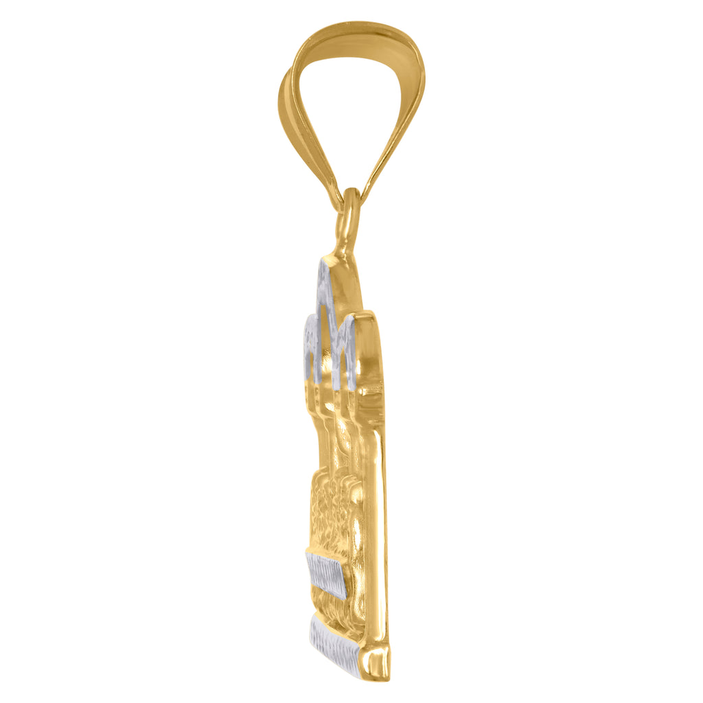 14K Gold Turkish Pendant