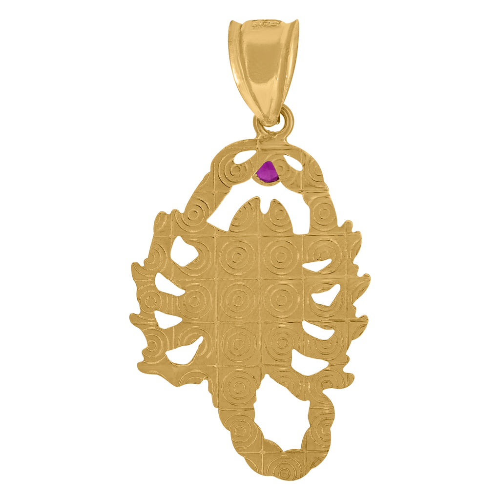 14K Gold Turkish Pendant