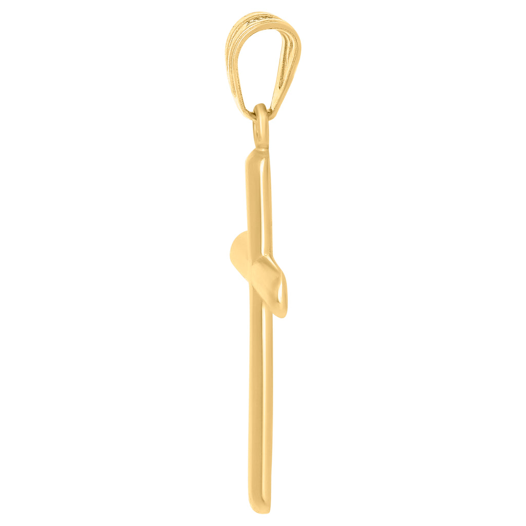 14K Gold Turkish Pendant