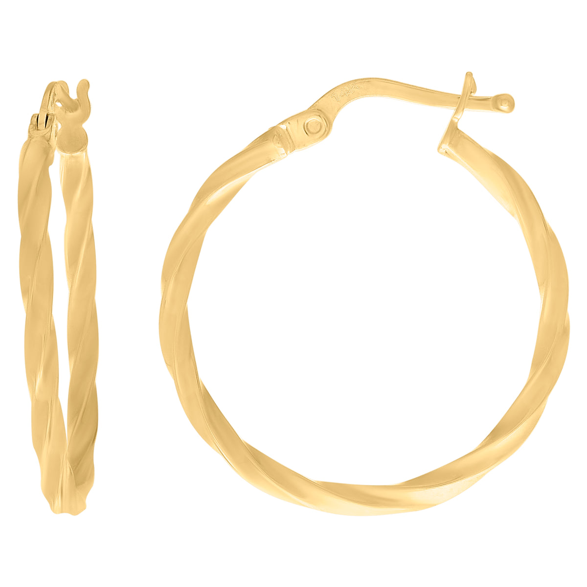 14K Gold Turkish Earrings