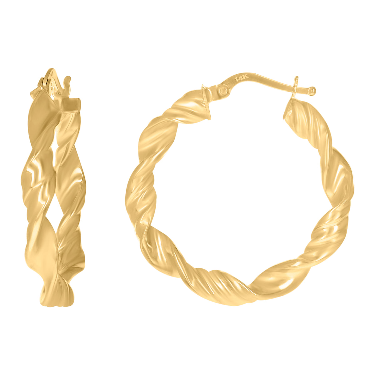 14K Gold Turkish Earrings