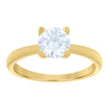14K Gold Cubic Zirconia Ring