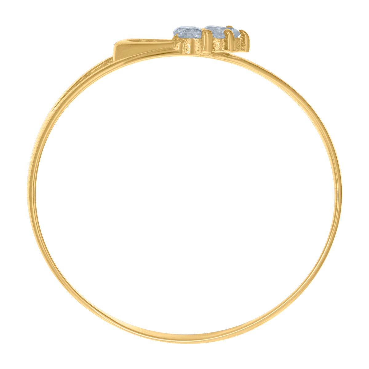 14K Gold Baby Ring