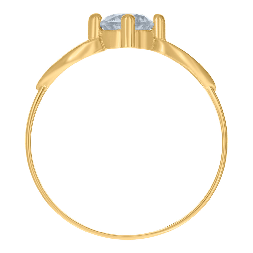 14K Gold Baby Ring