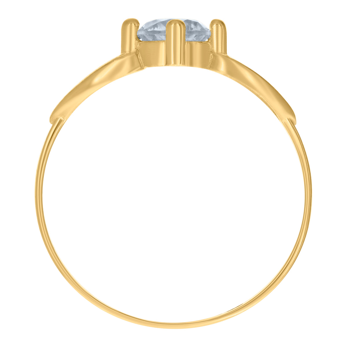 14K Gold Baby Ring