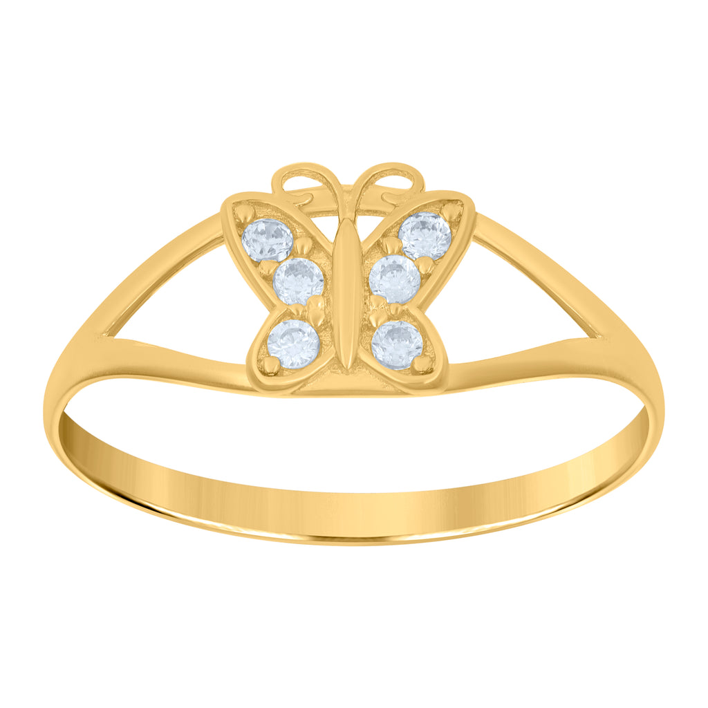 14K Gold Baby Ring