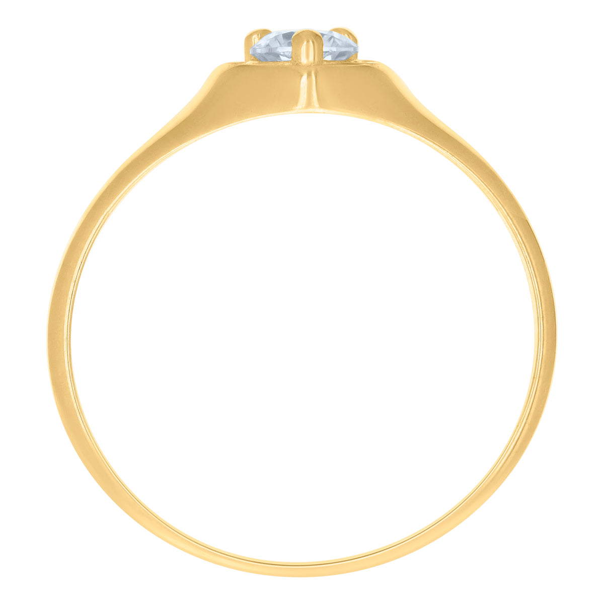 14K Gold Baby Ring