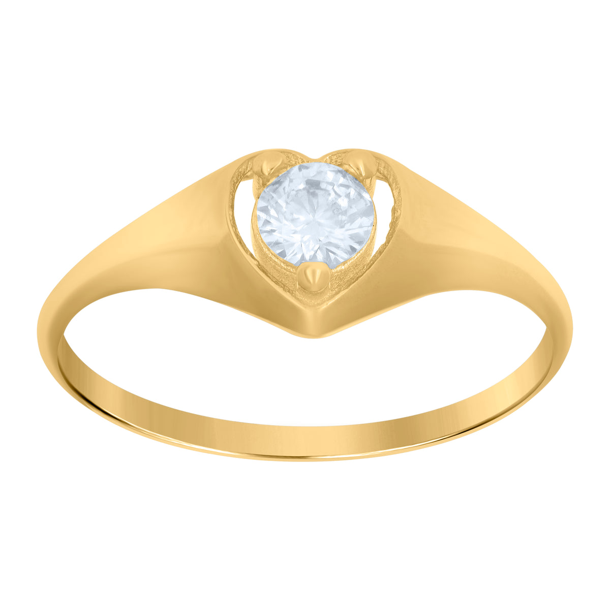 14K Gold Baby Ring