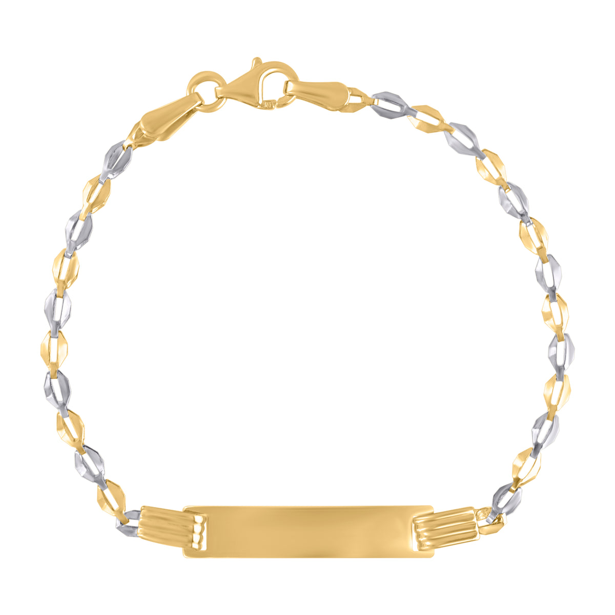 14K Gold Bracelet 6"