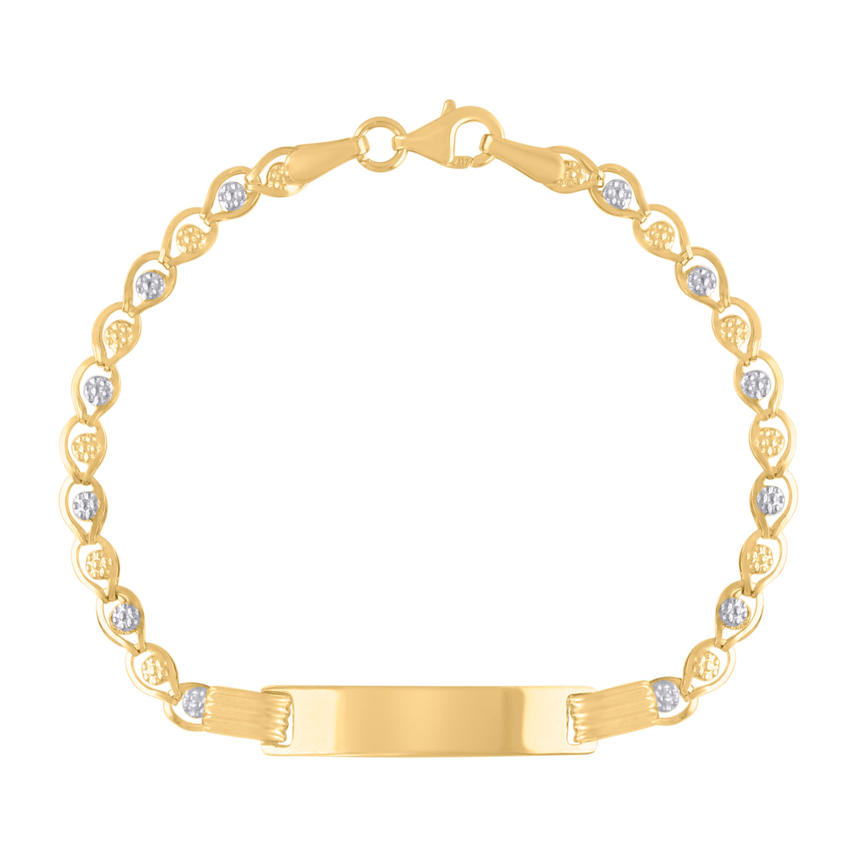 14K Gold Bracelet 6"