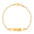 14K Gold Bracelet 6"