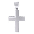 925 Sterling Silver Mens Cross Religious Charm Pendant