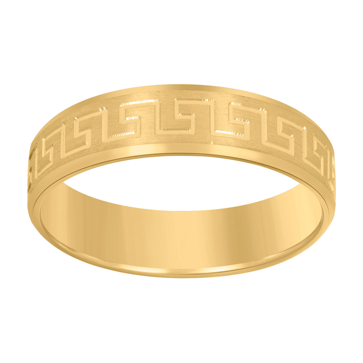 14K Gold Ring 6mm S7-S13