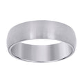Stainless Steel Mens Comfort-Fit Wedding Band 7mm Size 9