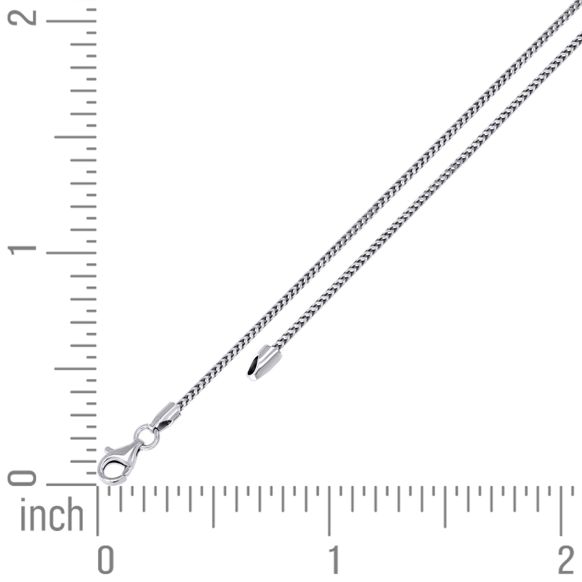 925 Silver Solid Franco Chain 1mm-18