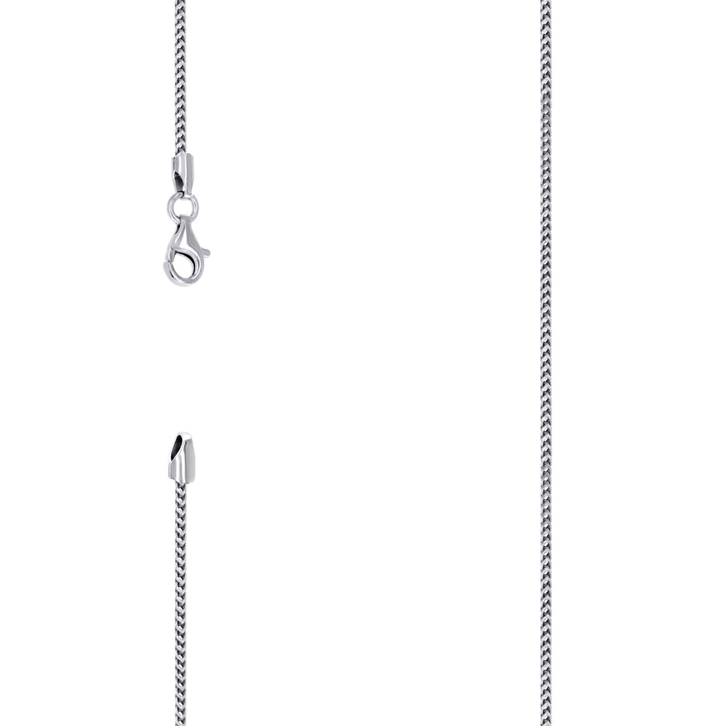 925 Silver Solid Franco Chain 1mm-18