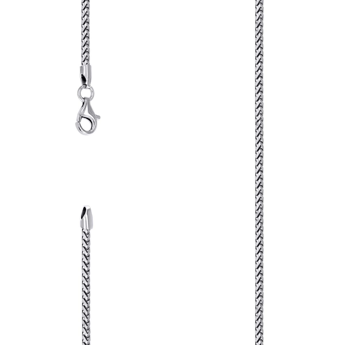 925 Silver Solid Franco Chain 2mm-22