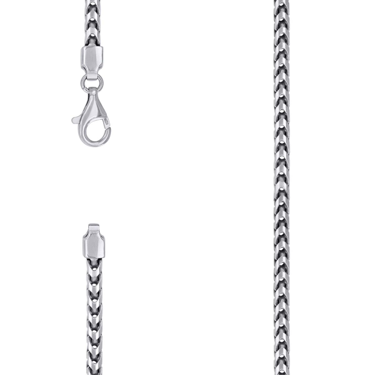 925 Silver Solid Franco Chain 4.2mm-20