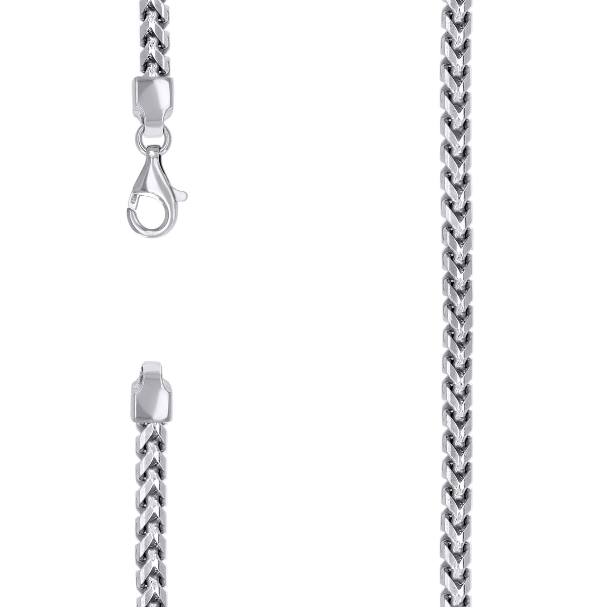 925 Silver Solid Franco Chain 5mm-20
