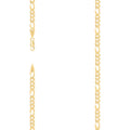925 Silver Super Flat Figaro Chain 4.9mm-18"