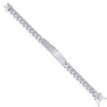 925 Sterling Silver Mens ID Bracelet