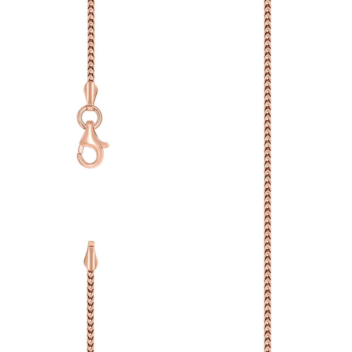 925 Silver Solid Franco Chain 1mm-24