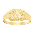14K Gold Nugget Ring
